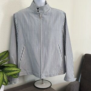 Thom Browne lightweight striped jacket. Size 3. NWT